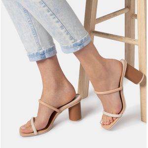 OWO Dolce Vita Noles Heels - Natural White - Size 11